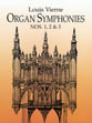 Organ Symphonies 1, 2, 3 Organ sheet music cover